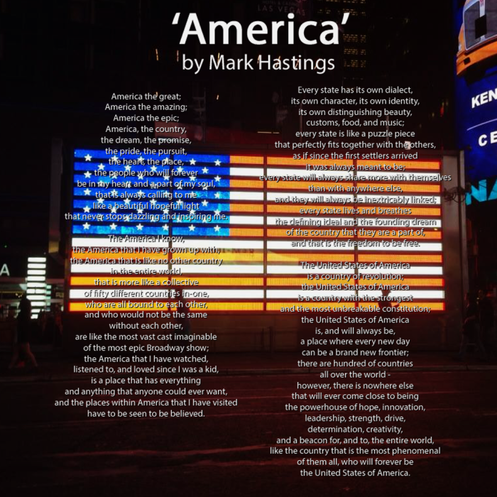 America poem 2015
